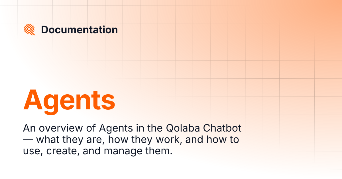 Agents | Documentation