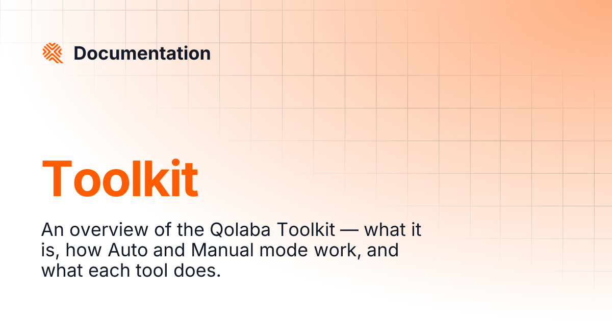 Toolkit | Documentation
