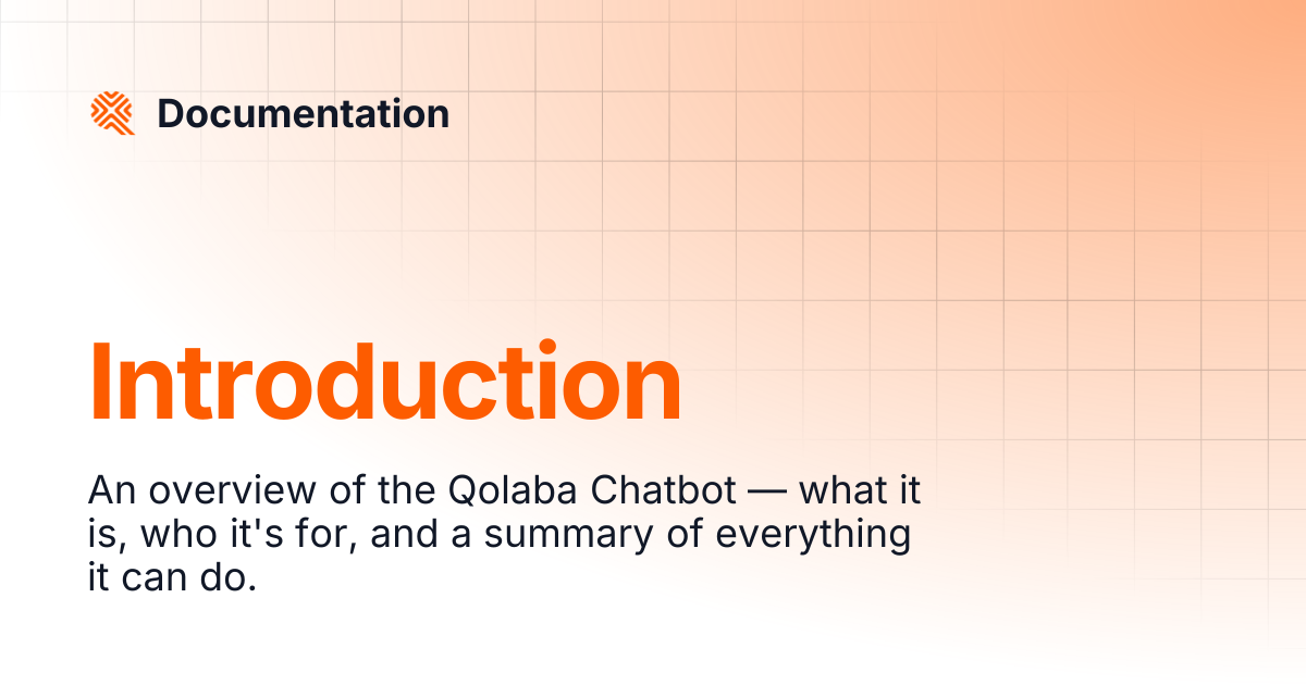 Introduction | Documentation